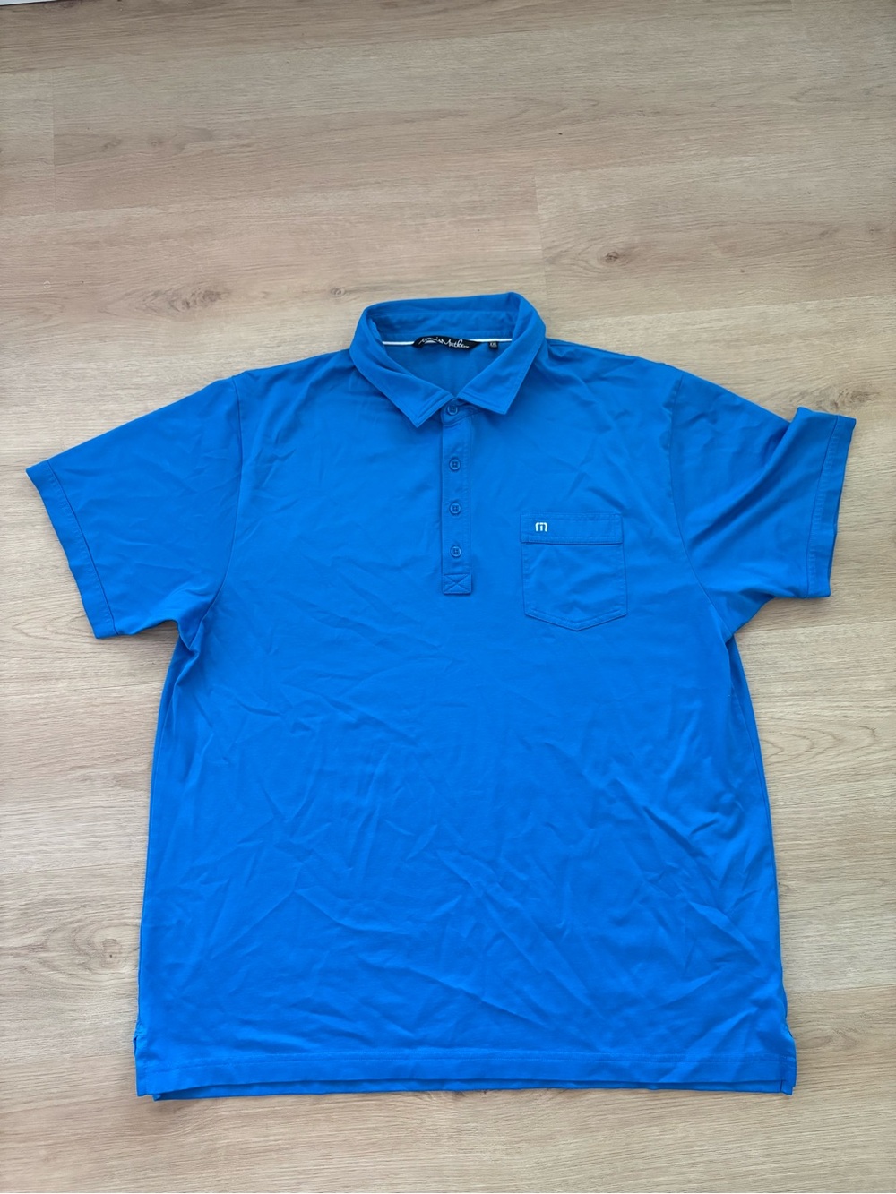 Travis Matthew Blue Polo